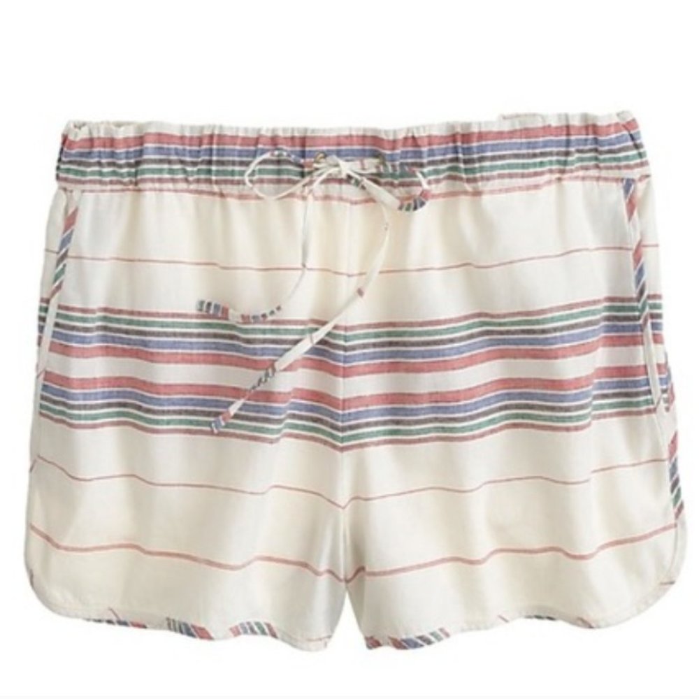 J.Crew Vintage track short in stripe